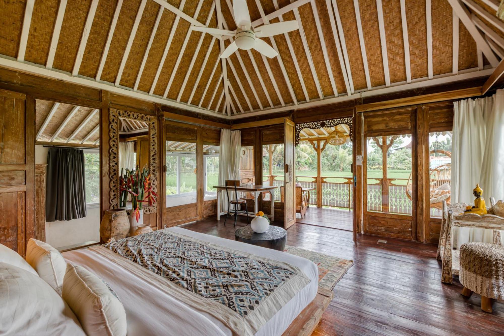 The Rice Joglo Eco-Stay Ubud Exteriér fotografie