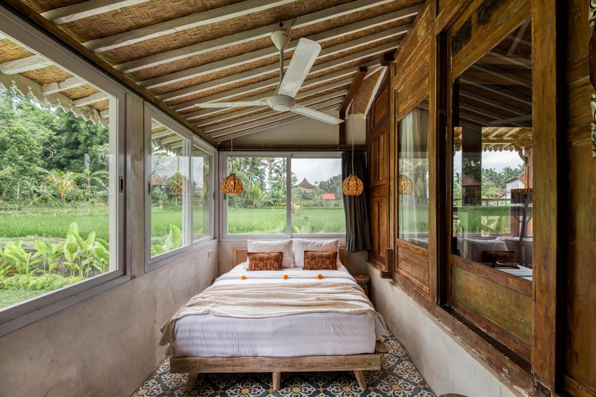 The Rice Joglo Eco-Stay Ubud Exteriér fotografie