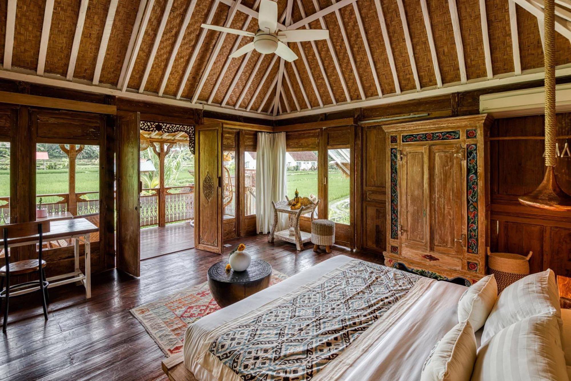 The Rice Joglo Eco-Stay Ubud Exteriér fotografie