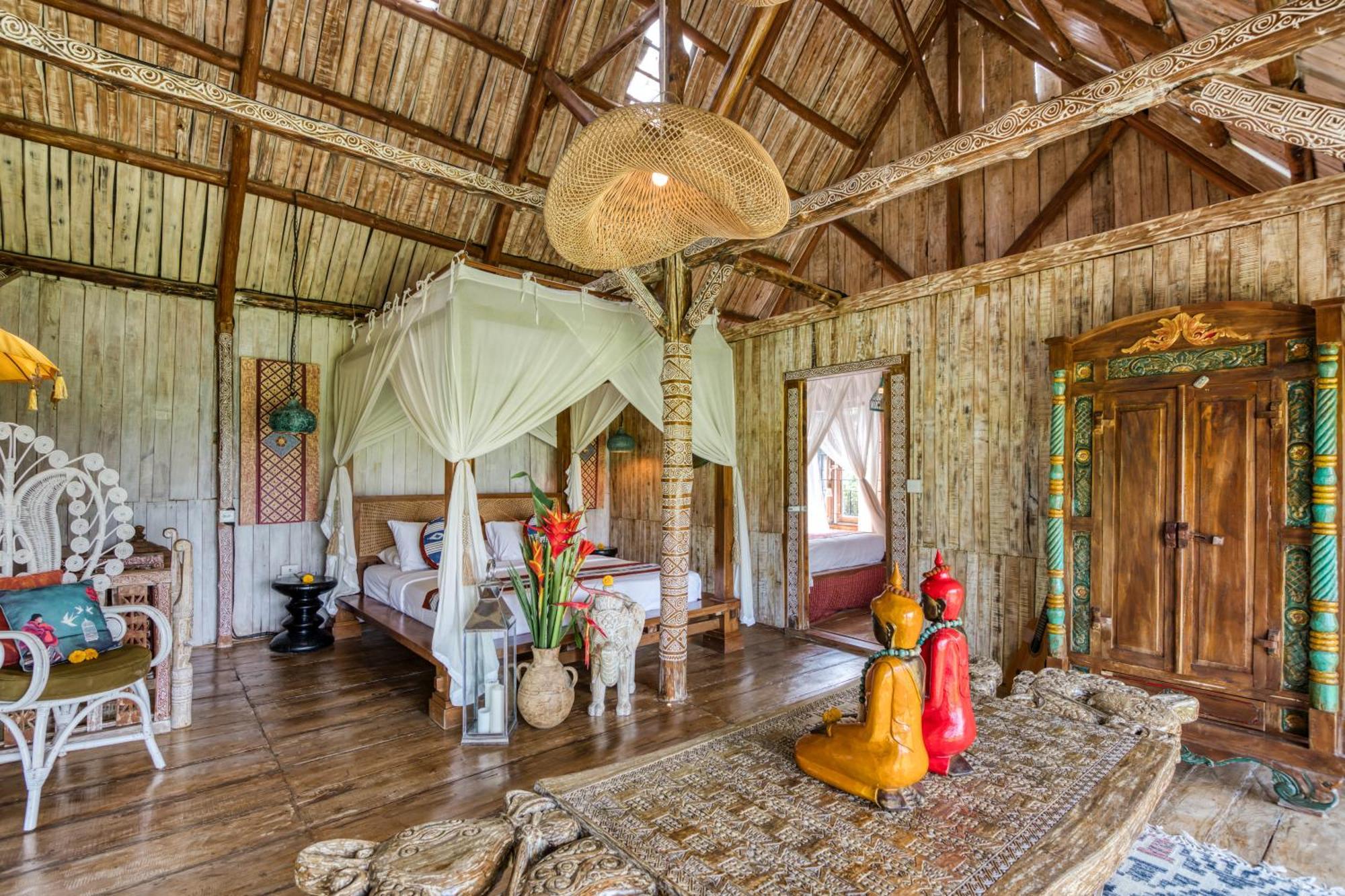 The Rice Joglo Eco-Stay Ubud Exteriér fotografie