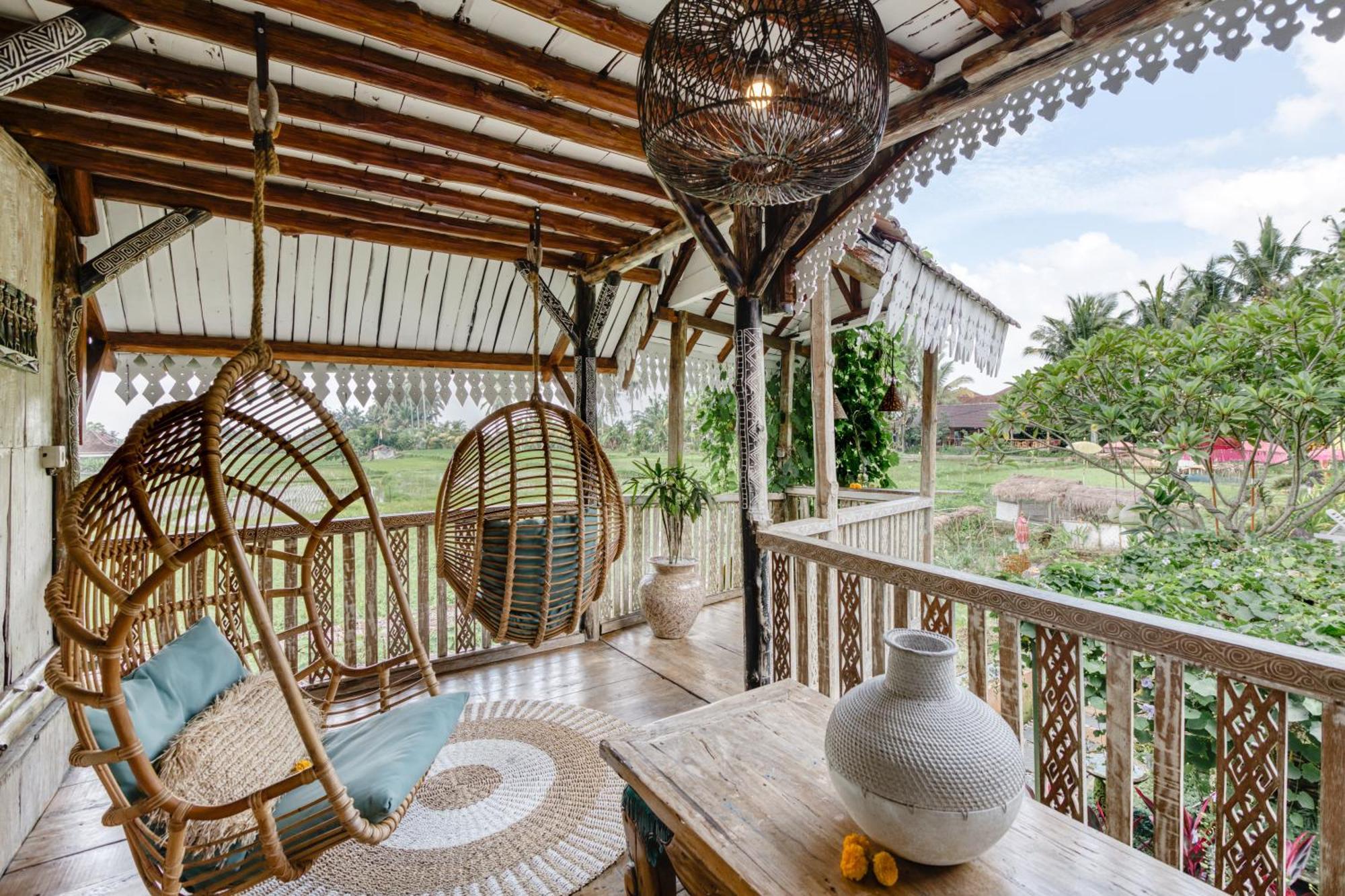 The Rice Joglo Eco-Stay Ubud Exteriér fotografie